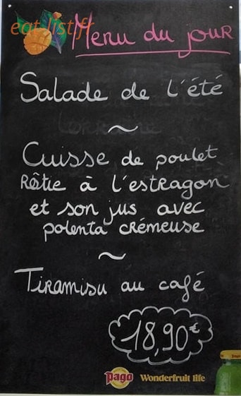 Chez nous à la plage — carte page 1