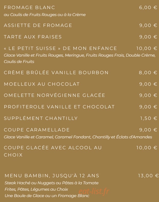 La Suite by John — carte page 5