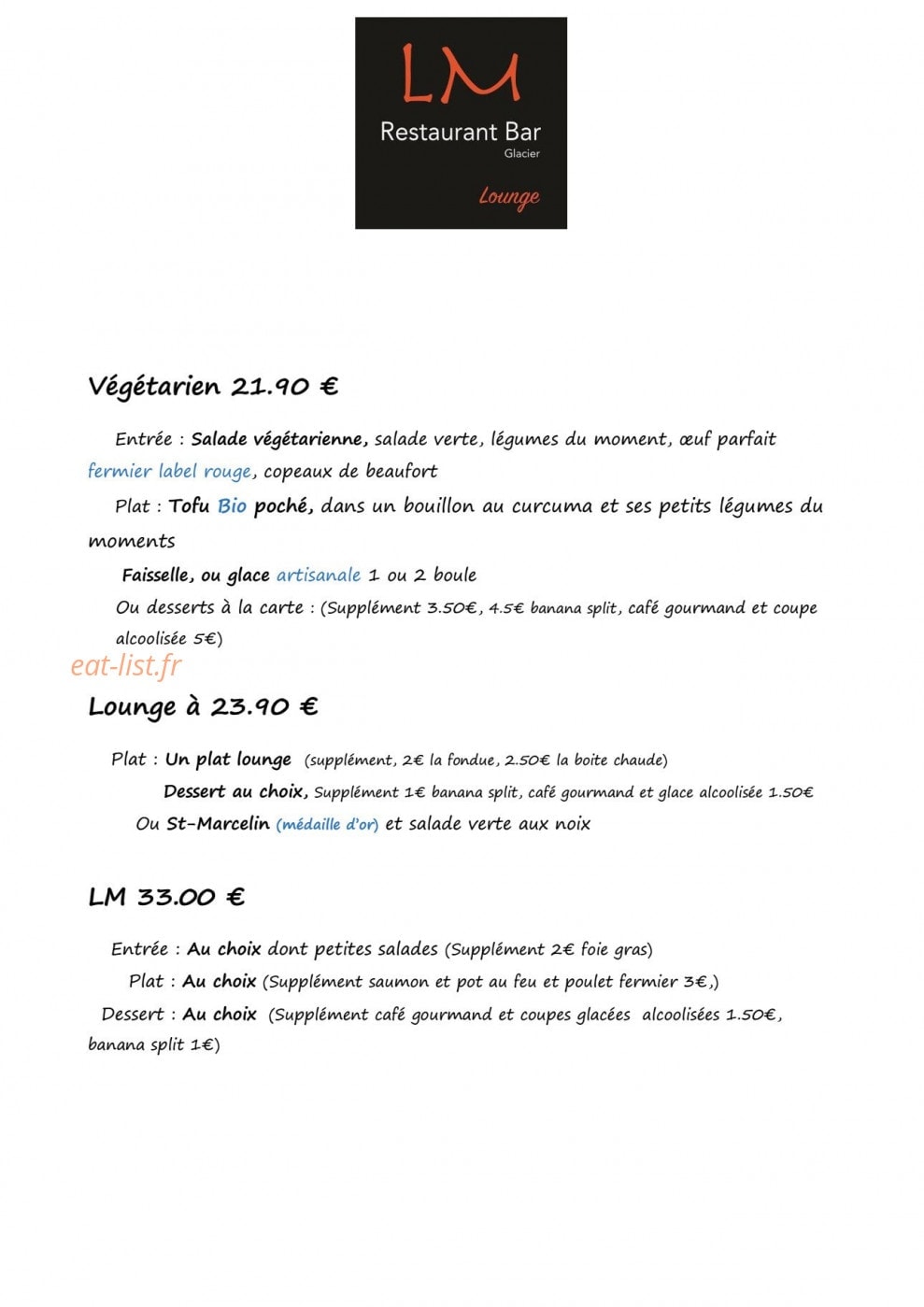 Lac et Montagne — carte page 5