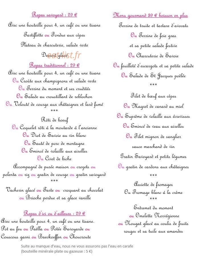 Les Rocher Blancs — carte page 1