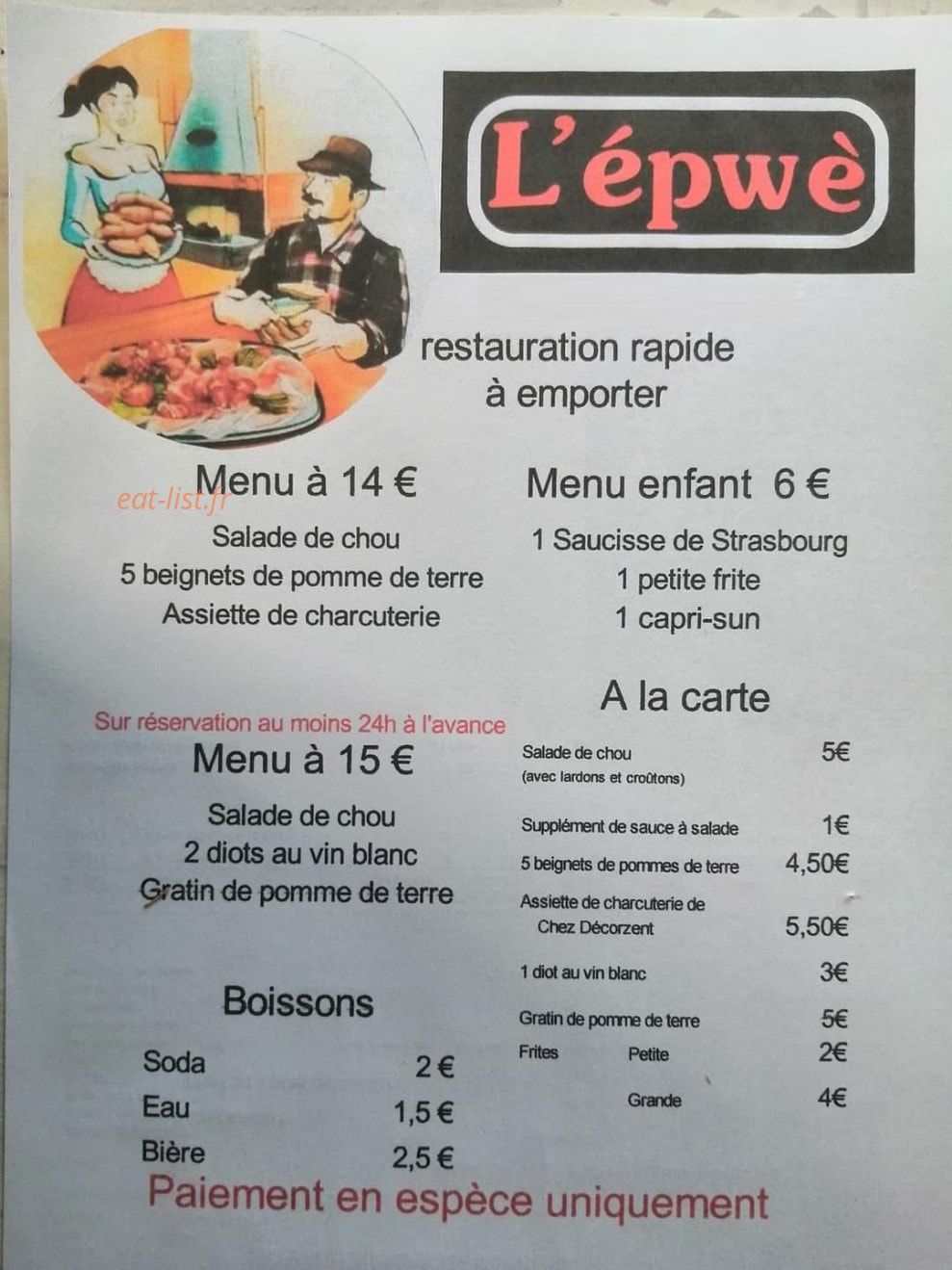 La Fully — carte page 1