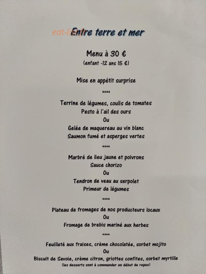 Auberge du Bois Noir — carte page 3