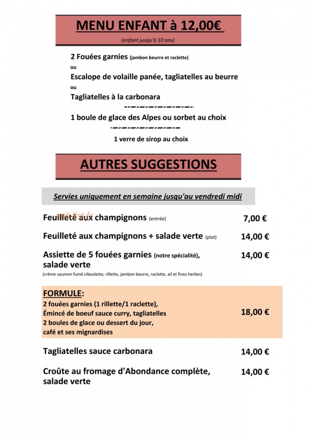 La Corbière — carte page 4