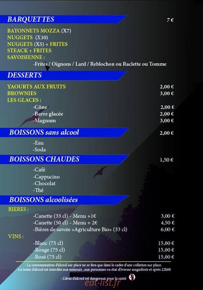Chez Toto — carte page 3