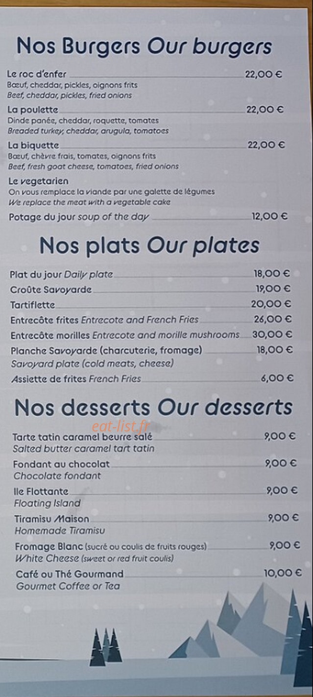 Le Pasta roc — carte page 3