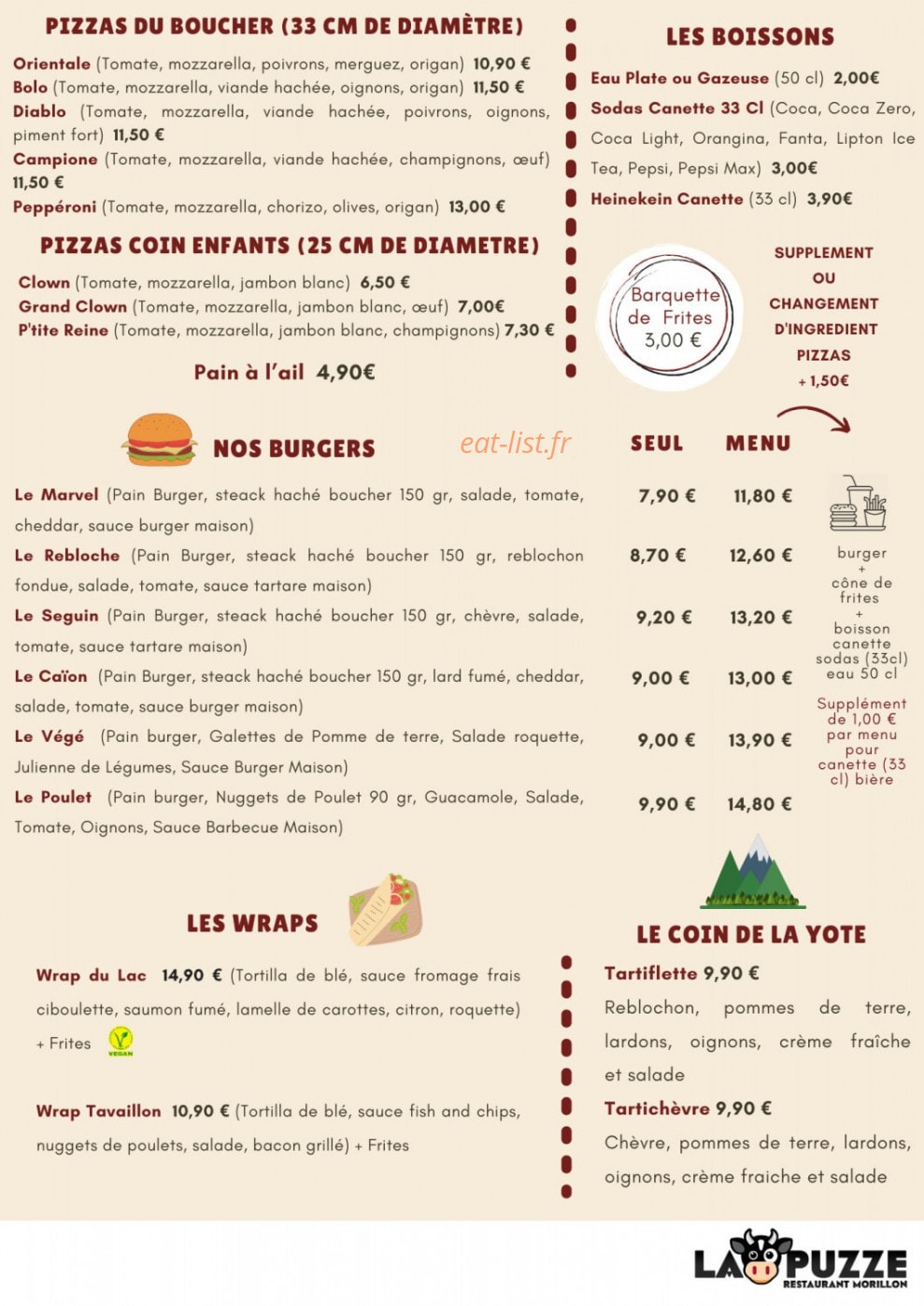 La Puzze — carte page 8
