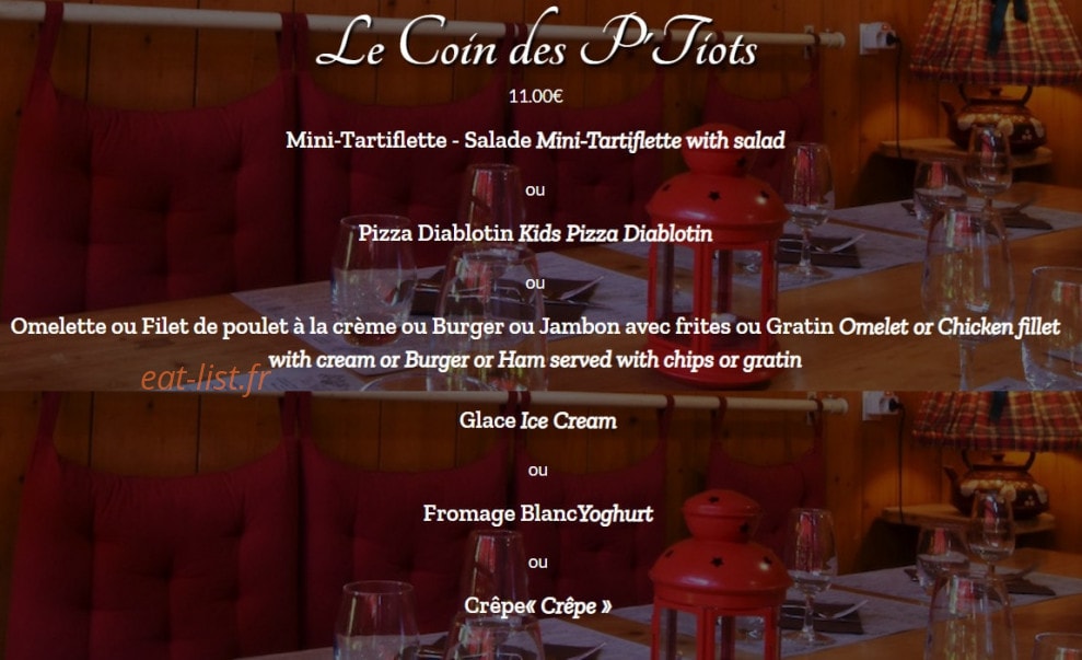 Le Yeti — carte page 7