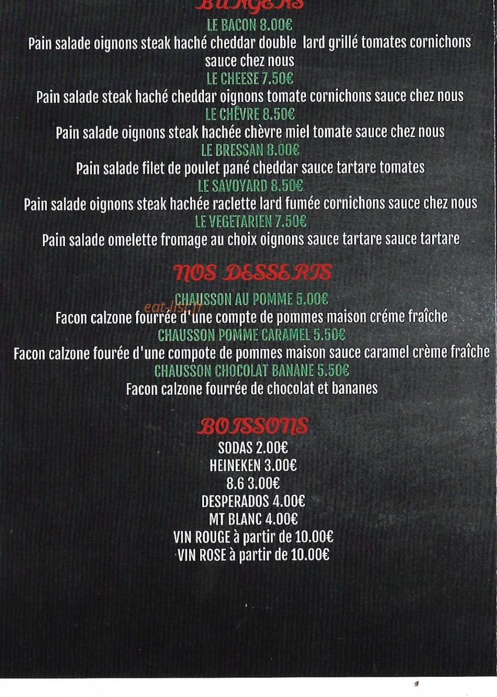 Chez Nous — carte page 4