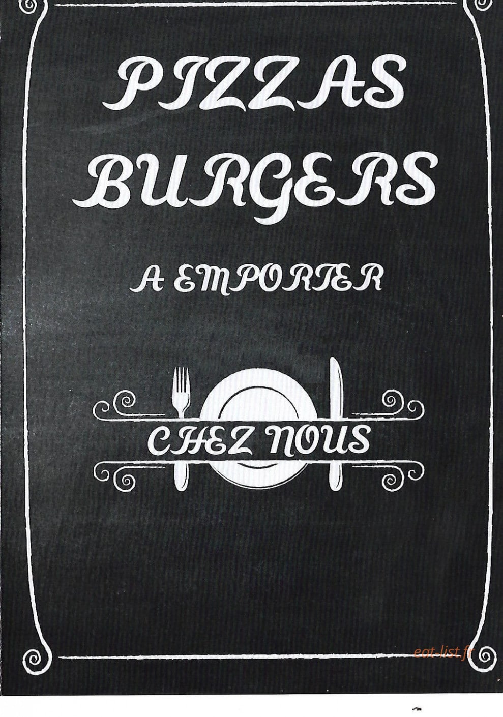 Chez Nous — carte page 1