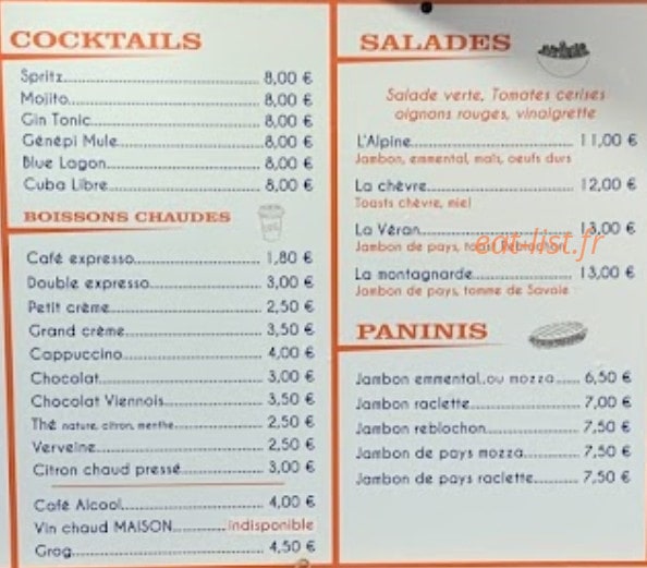 Le Zilda — carte page 2