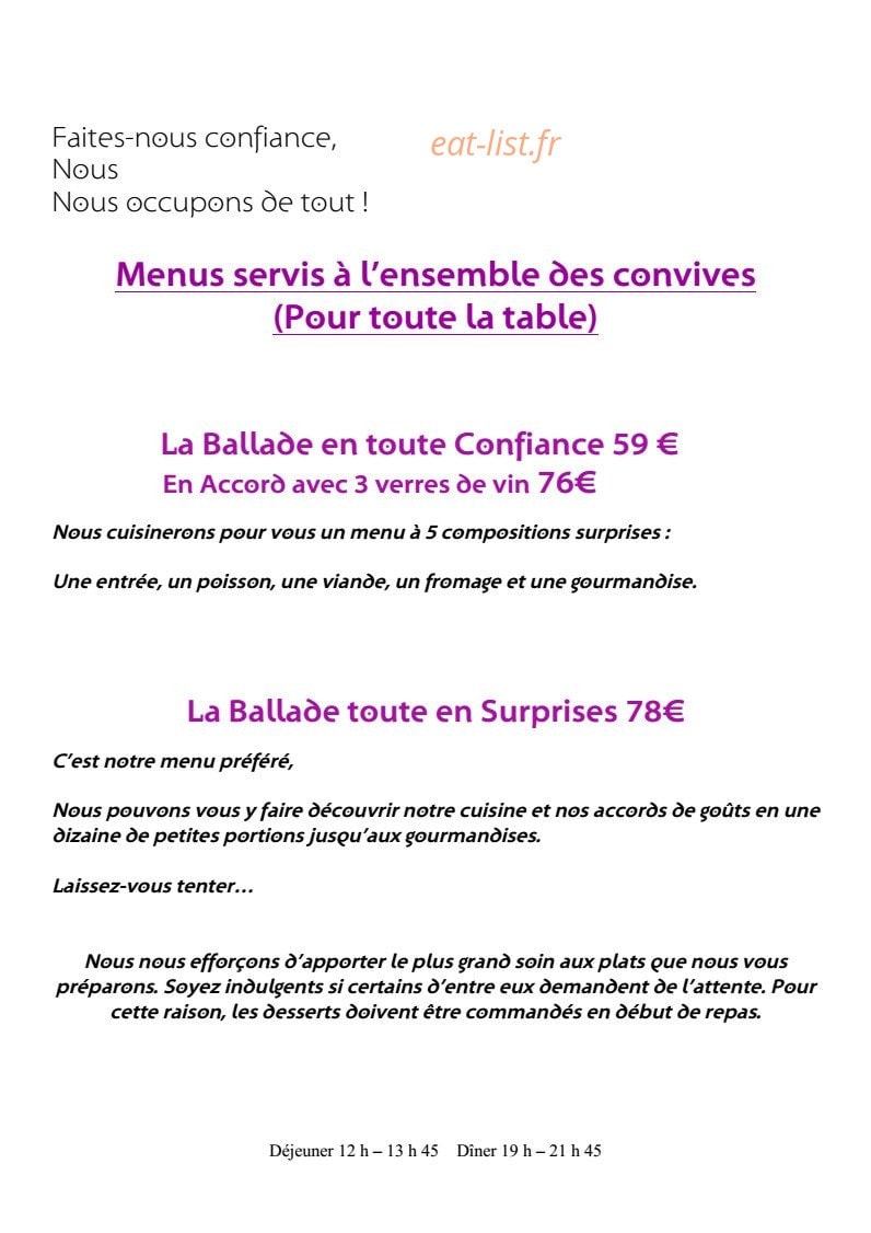 Confins des Sens — carte page 2
