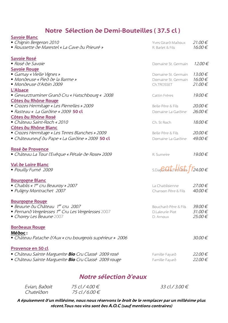 Confins des Sens — carte page 15