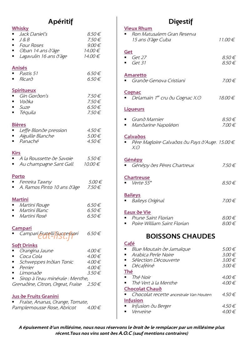Confins des Sens — carte page 16