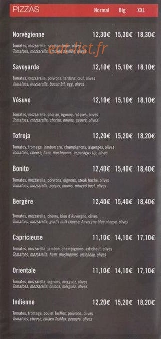 La Bohème — carte page 3