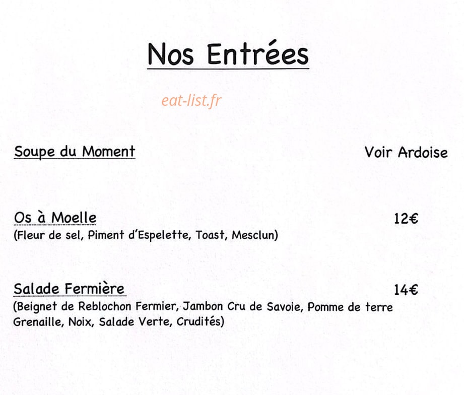 La Bouillotte — carte page 1