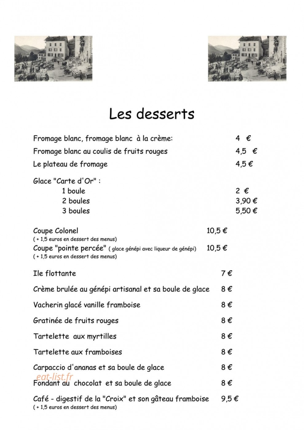 La Croix St Maurice — carte page 5