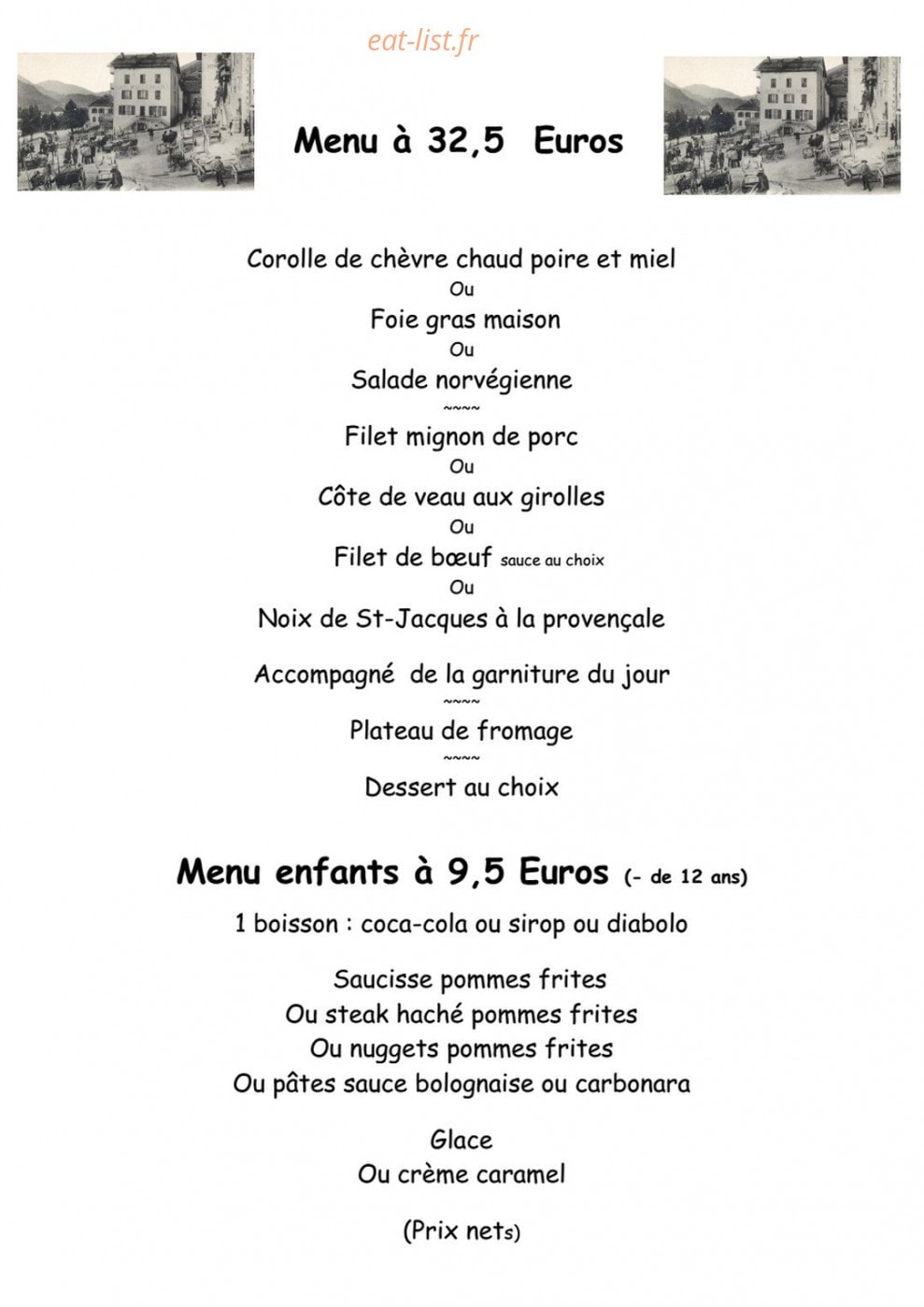 La Croix St Maurice — carte page 3