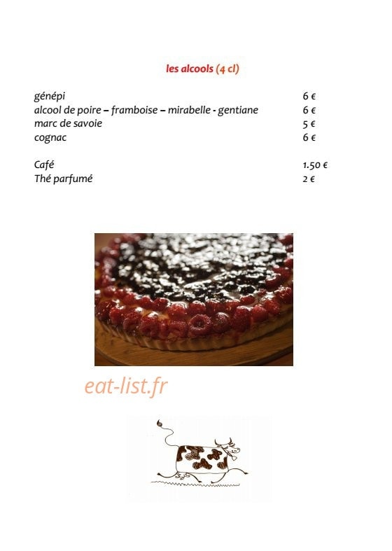 Le Chalet Venay — carte page 6