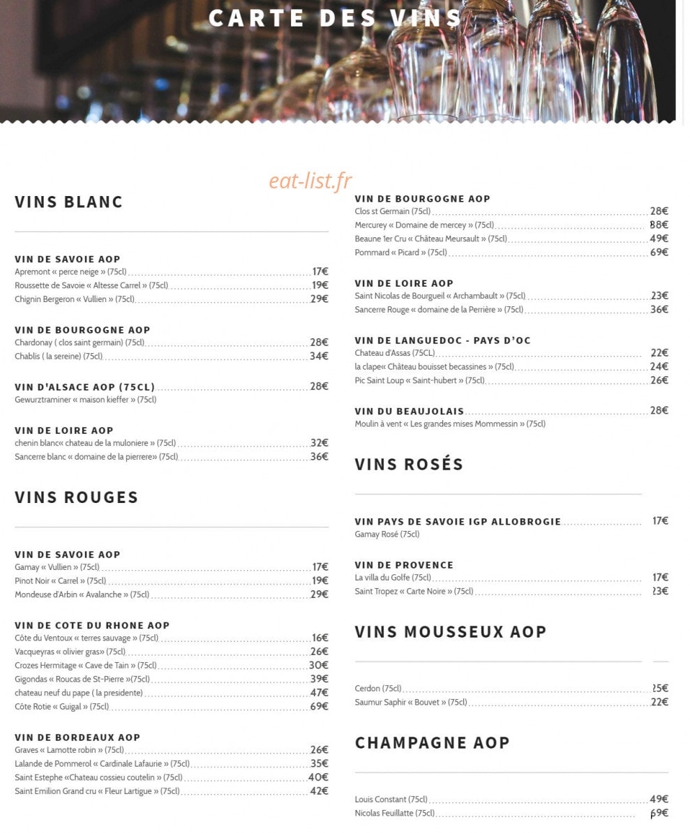 Le Chamois — carte page 3