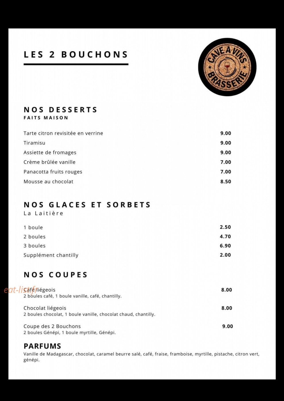 Les 2 Bouchons — carte page 2