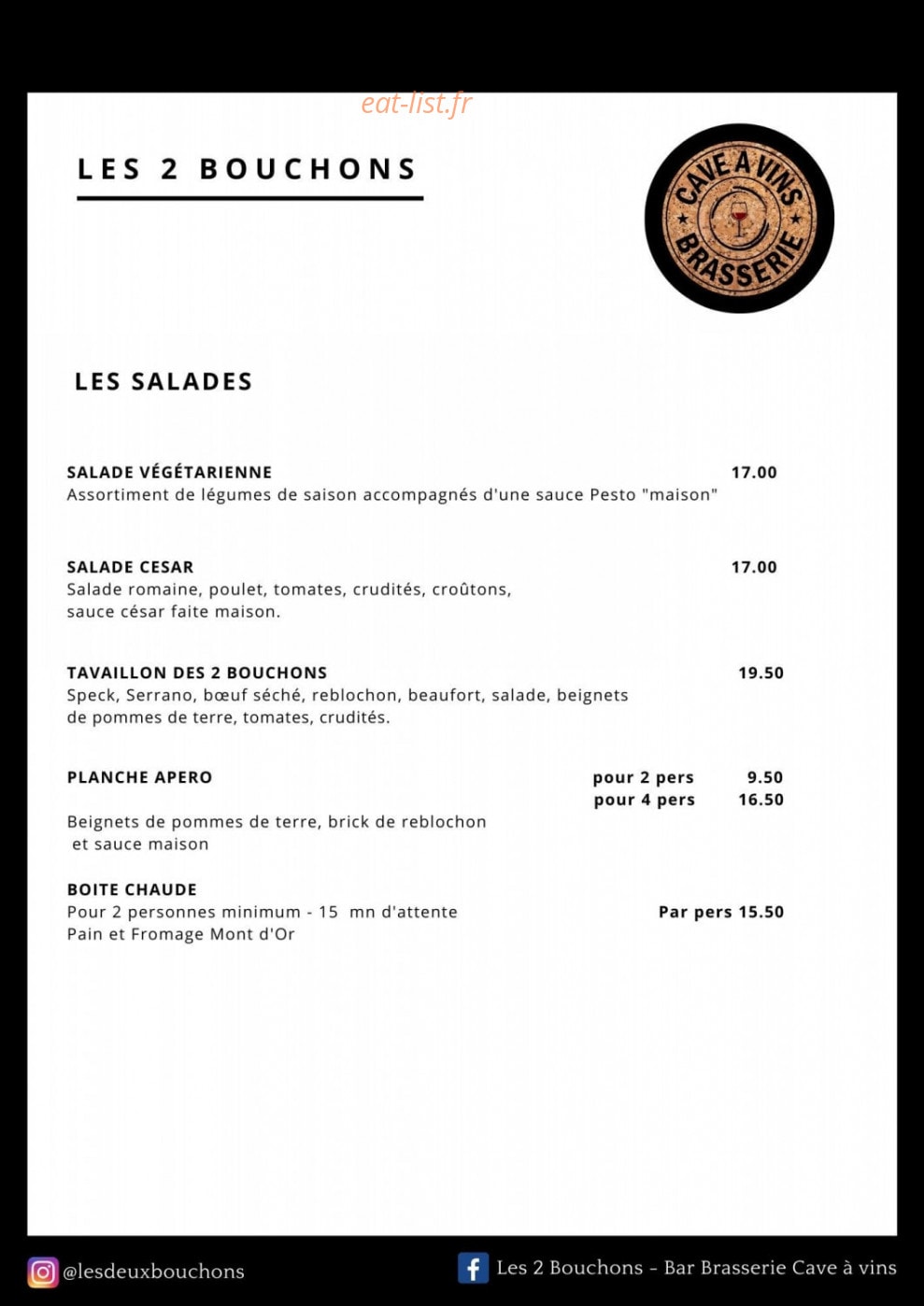 Les 2 Bouchons — carte page 5