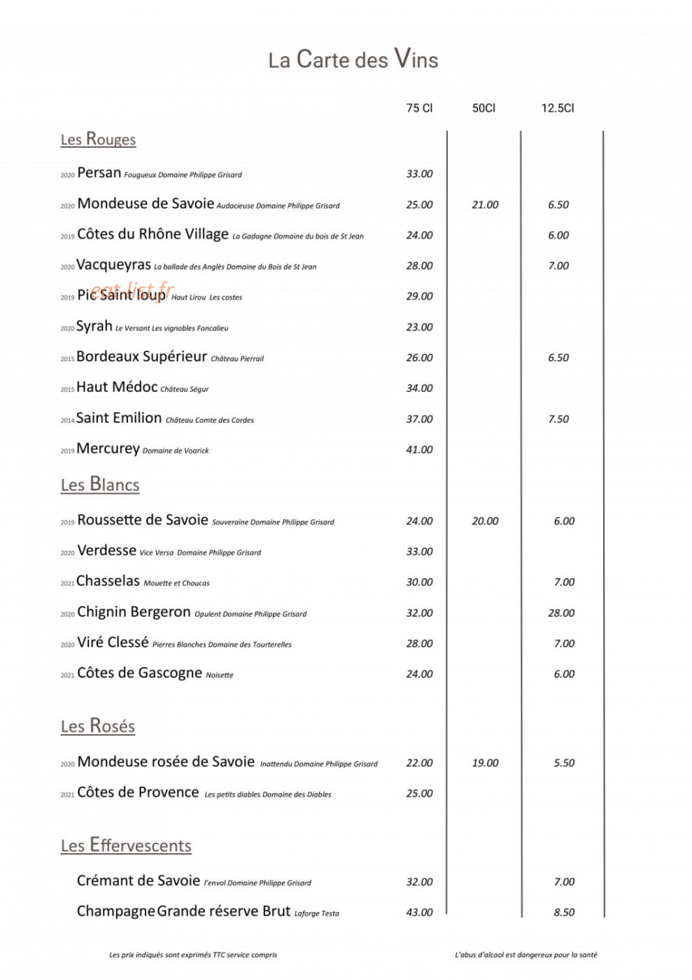 Le Christania — carte page 4