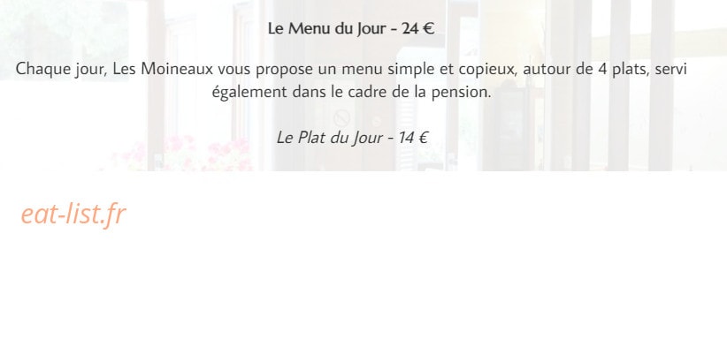 Les Moineaux — carte page 2