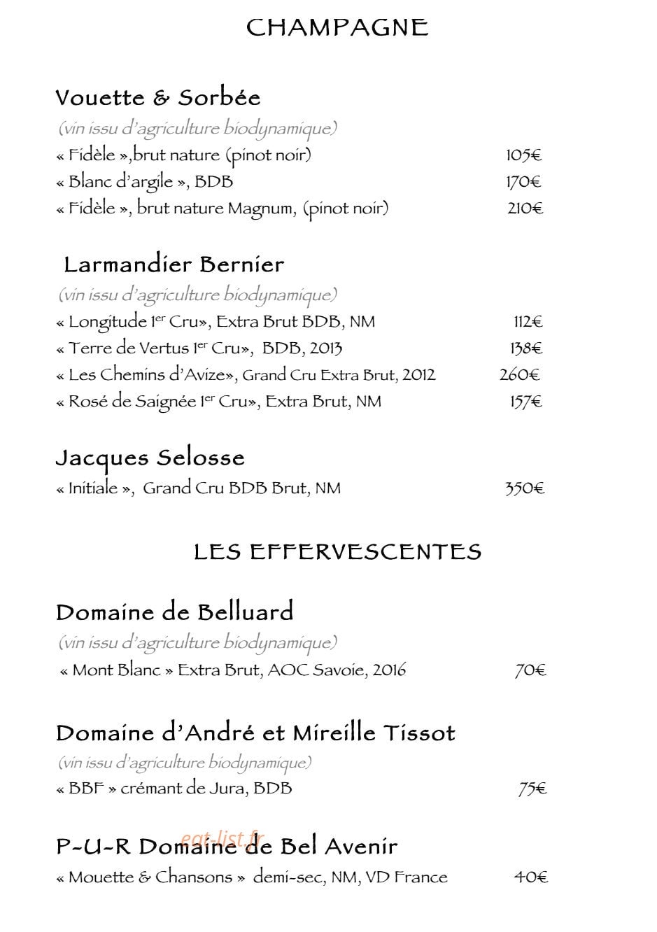 Le Moulin de Léré — carte page 2