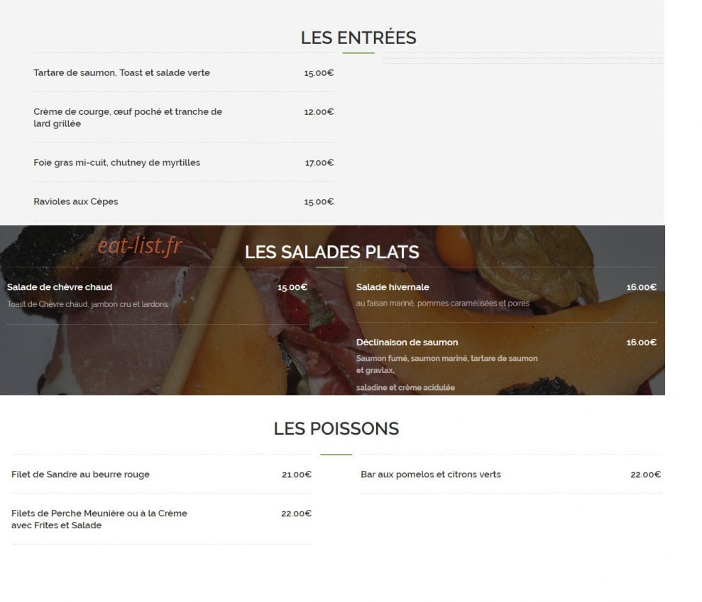 Les Sapins — carte page 2