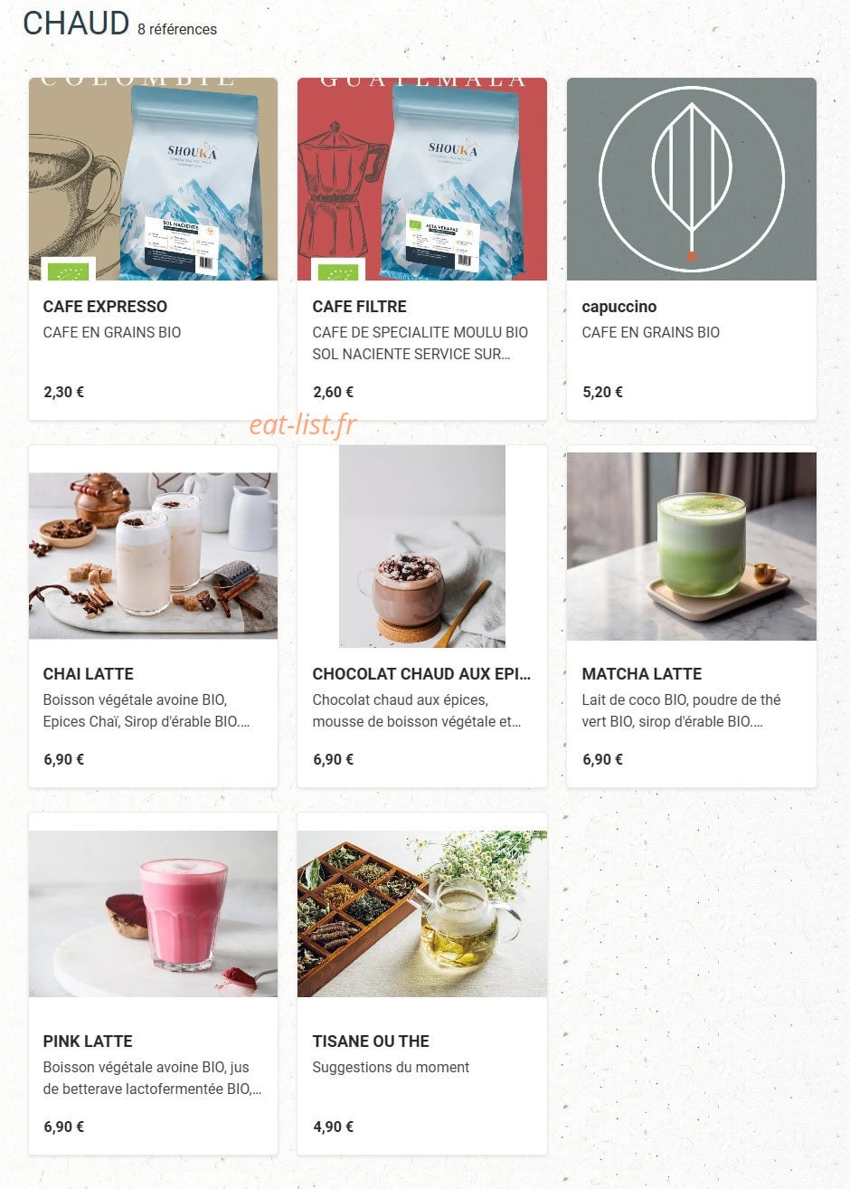 Eat — carte page 2