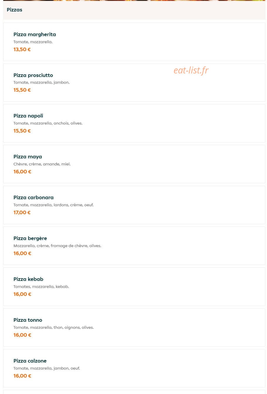 Italy e gusto — carte page 7