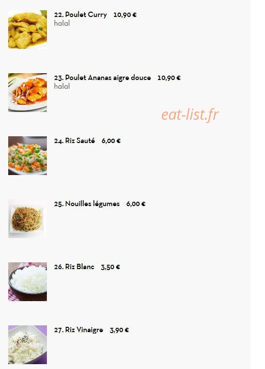 Koko Sushi — carte page 9