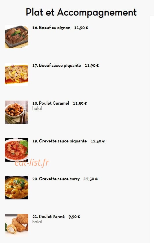 Koko Sushi — carte page 8