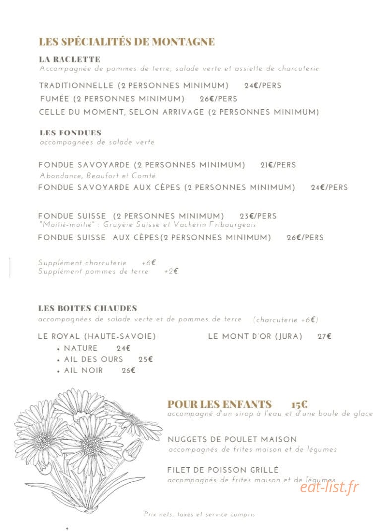 L'Aster — carte page 2