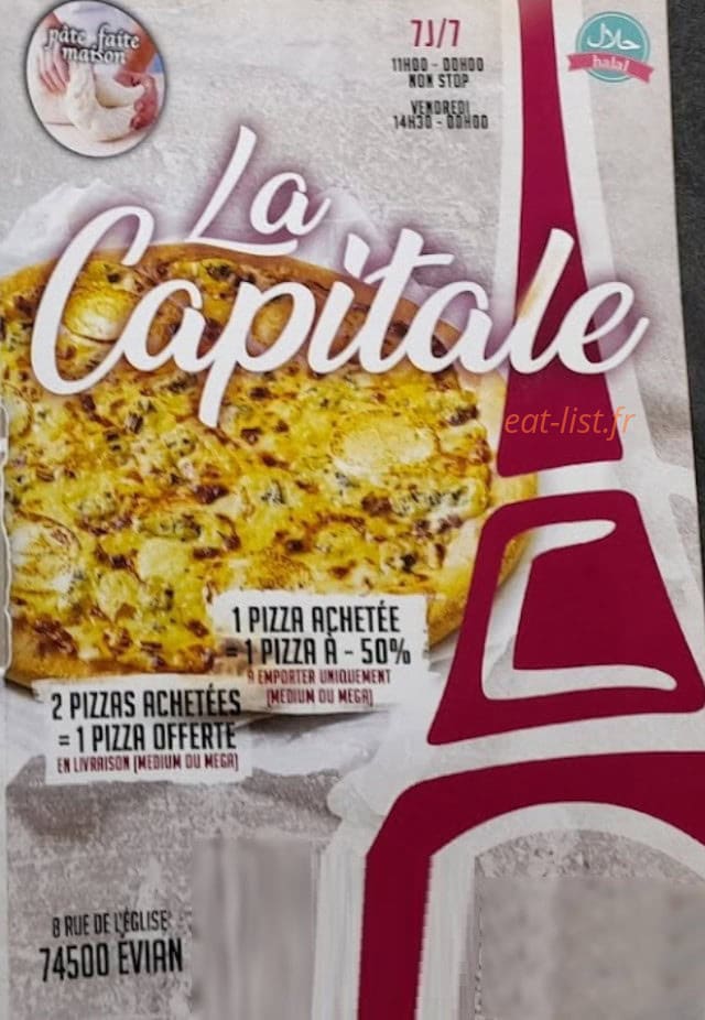 La Capitale — carte page 1