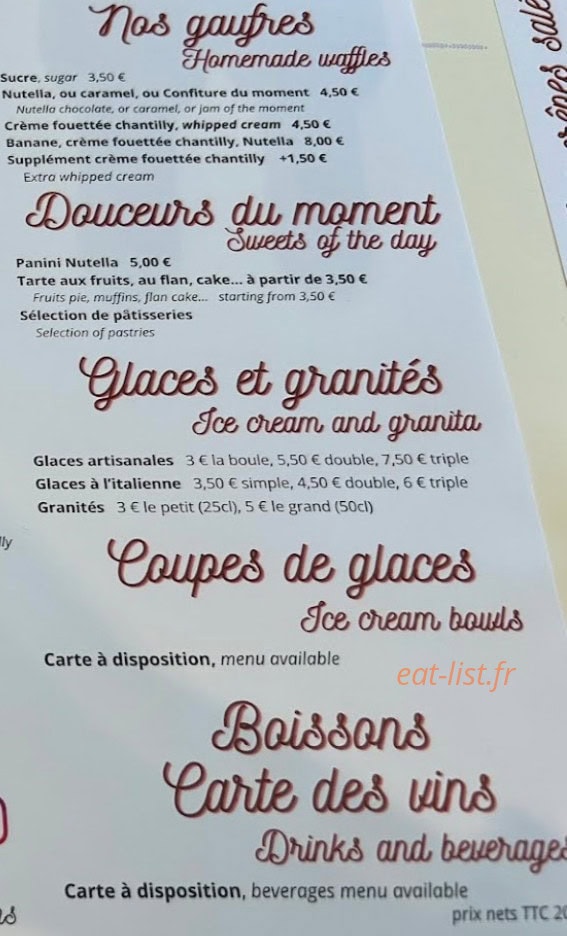 Les Délices du Chablais — carte page 2