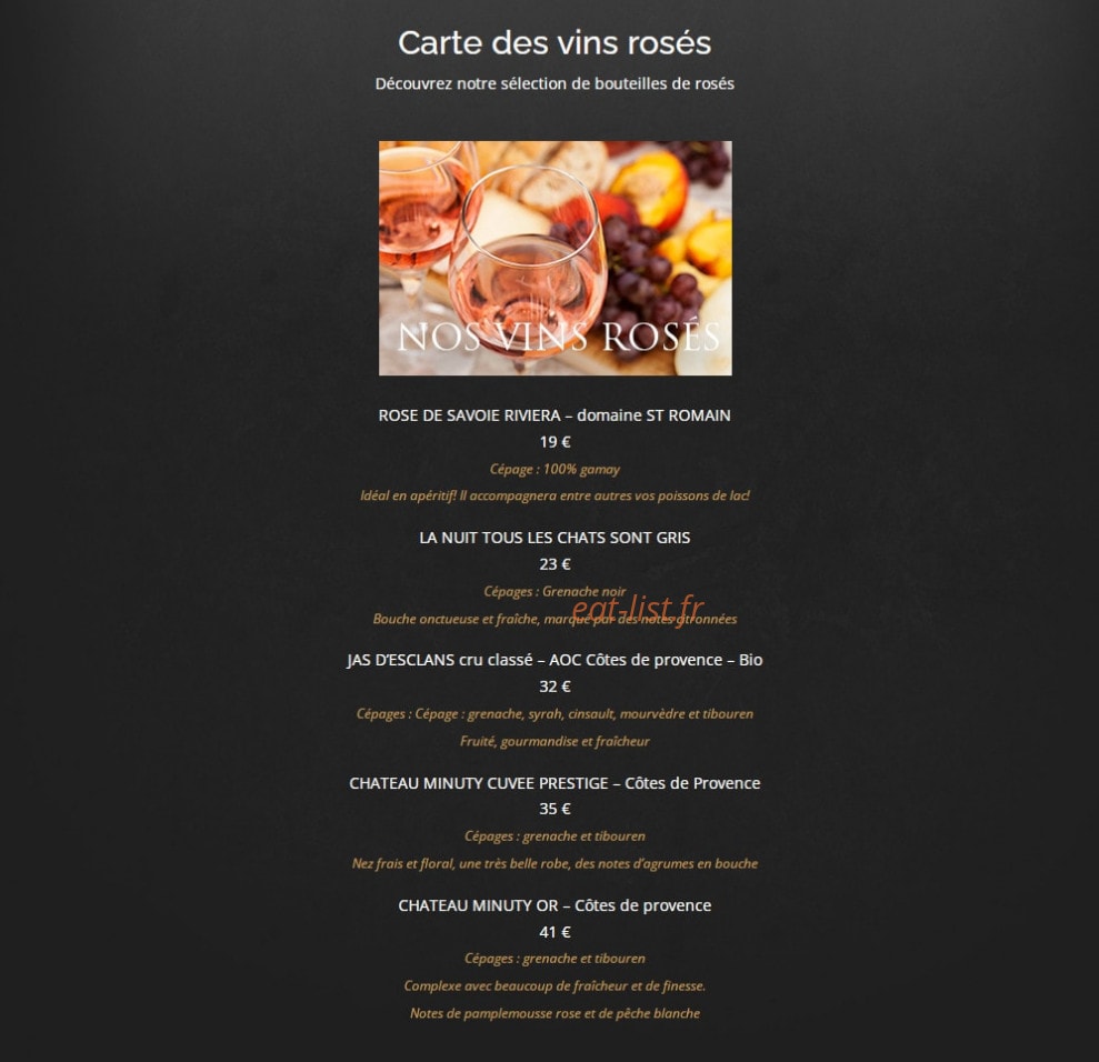 Tibetan Café — carte page 9