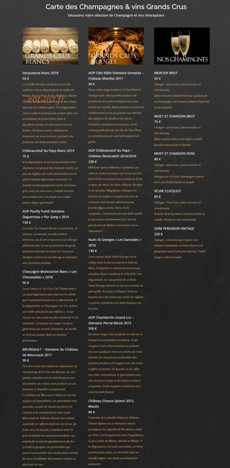 Tibetan Café — carte page 10