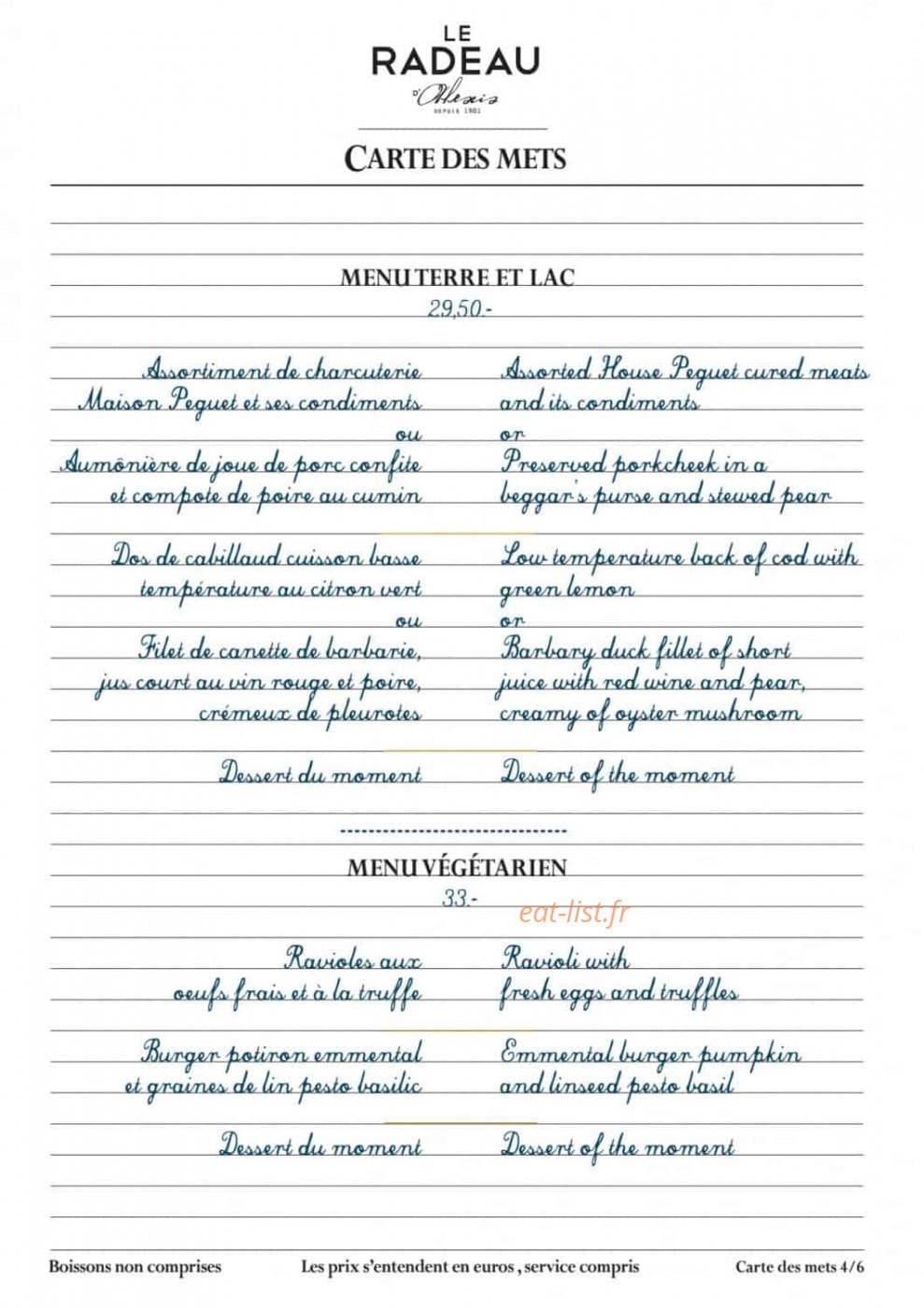 Le Radeau d'Alexis — carte page 4