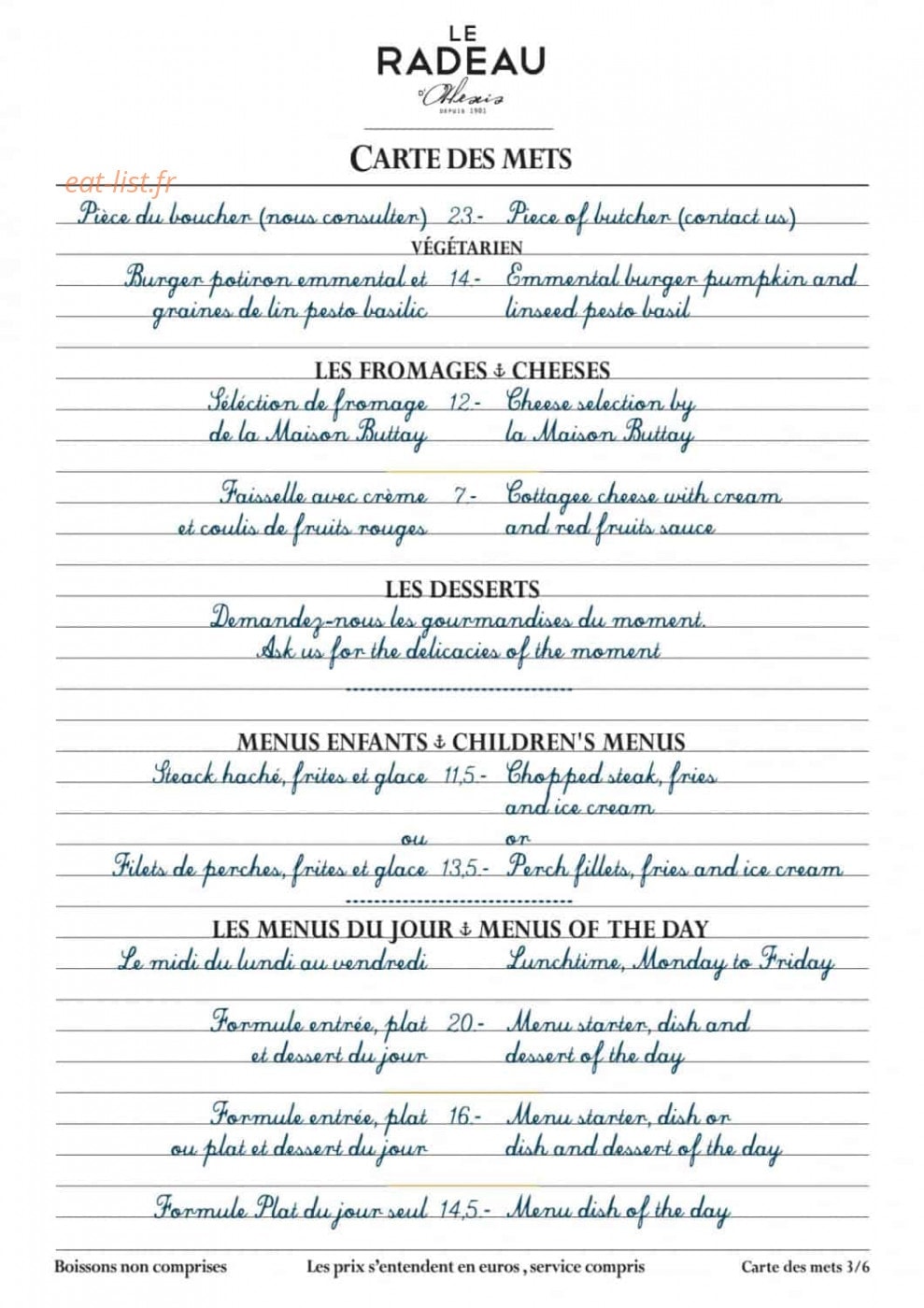 Le Radeau d'Alexis — carte page 3