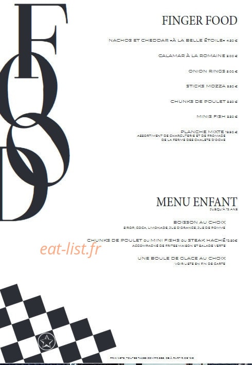 A la belle étoile — carte page 3