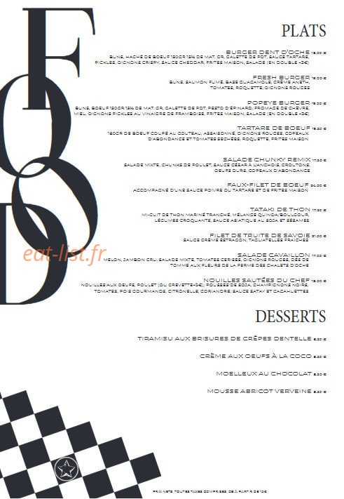 A la belle étoile — carte page 2
