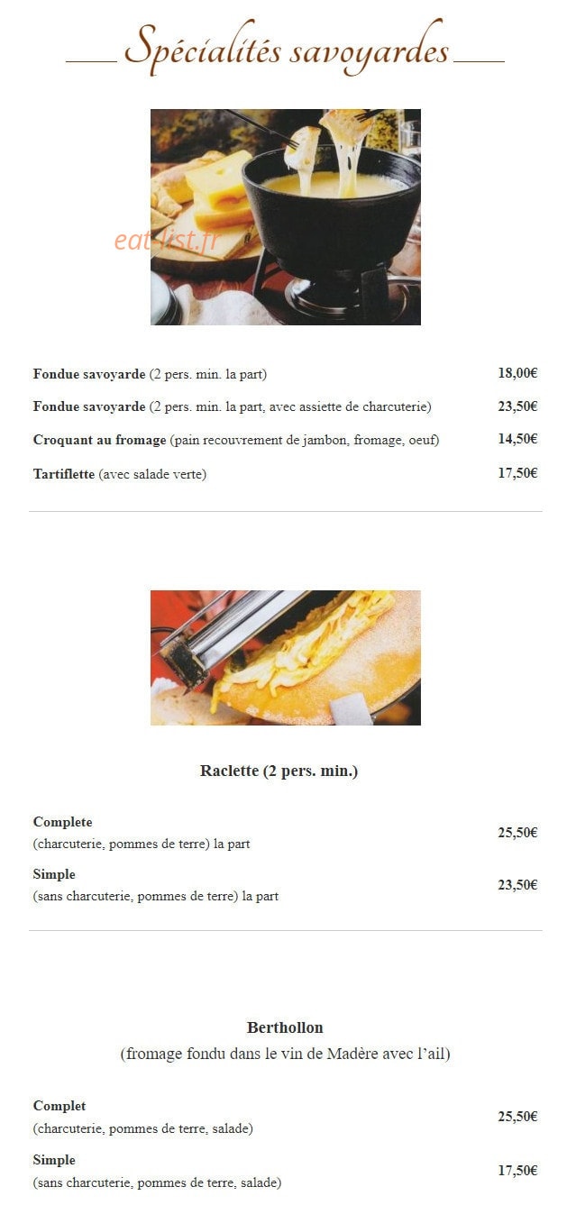 Le Saint Nicolas — carte page 3