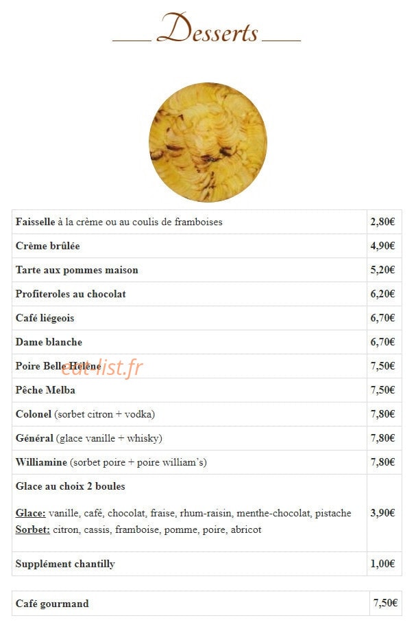 Le Saint Nicolas — carte page 13