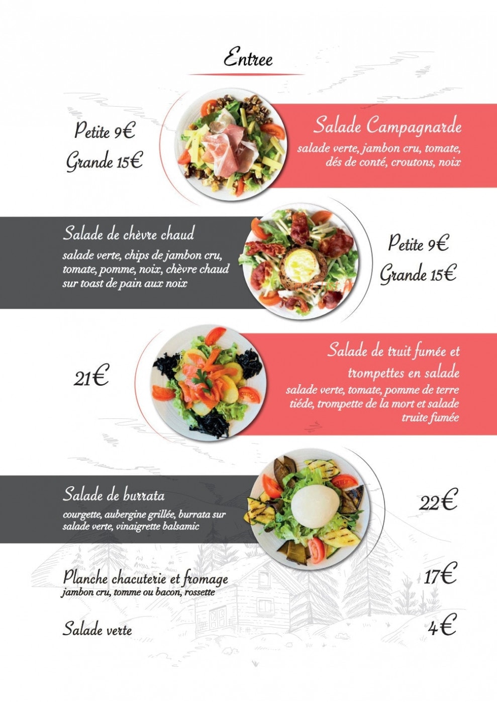 Chez Mano — carte page 2