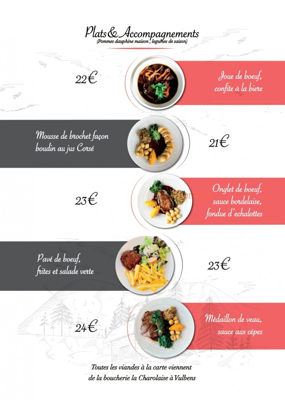 Chez Mano — carte page 3