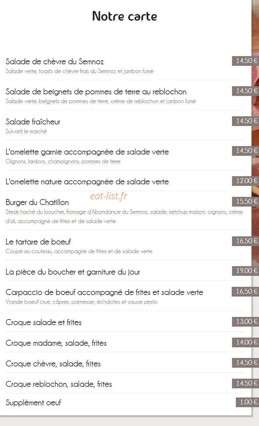 Le Châtillon — carte page 1