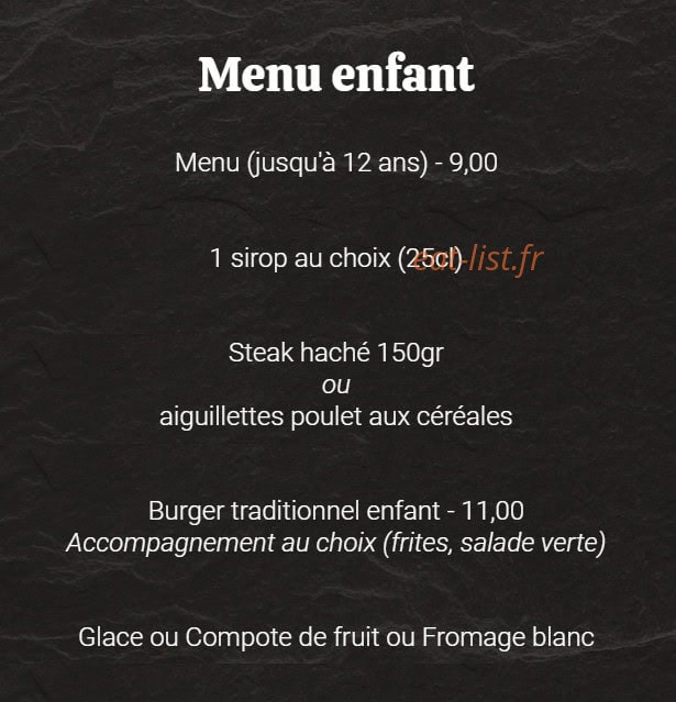 JM'S Bar — carte page 5