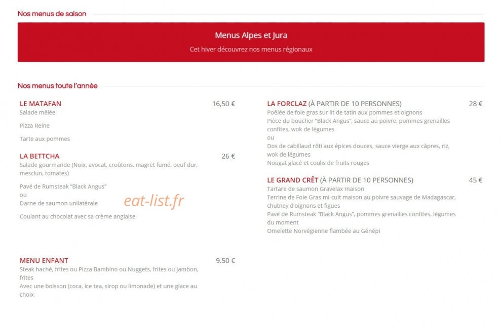 La Bettcha — carte page 4