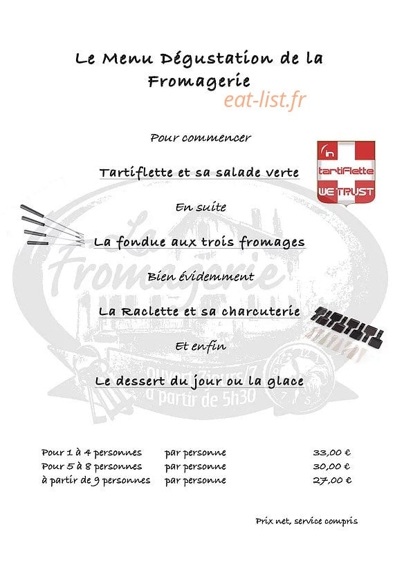 La Fromagerie — carte page 4